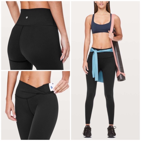 Tall Lululemon Wunder Under Hi-Rise Tight Sz 4/31" - Picture 2 of 9